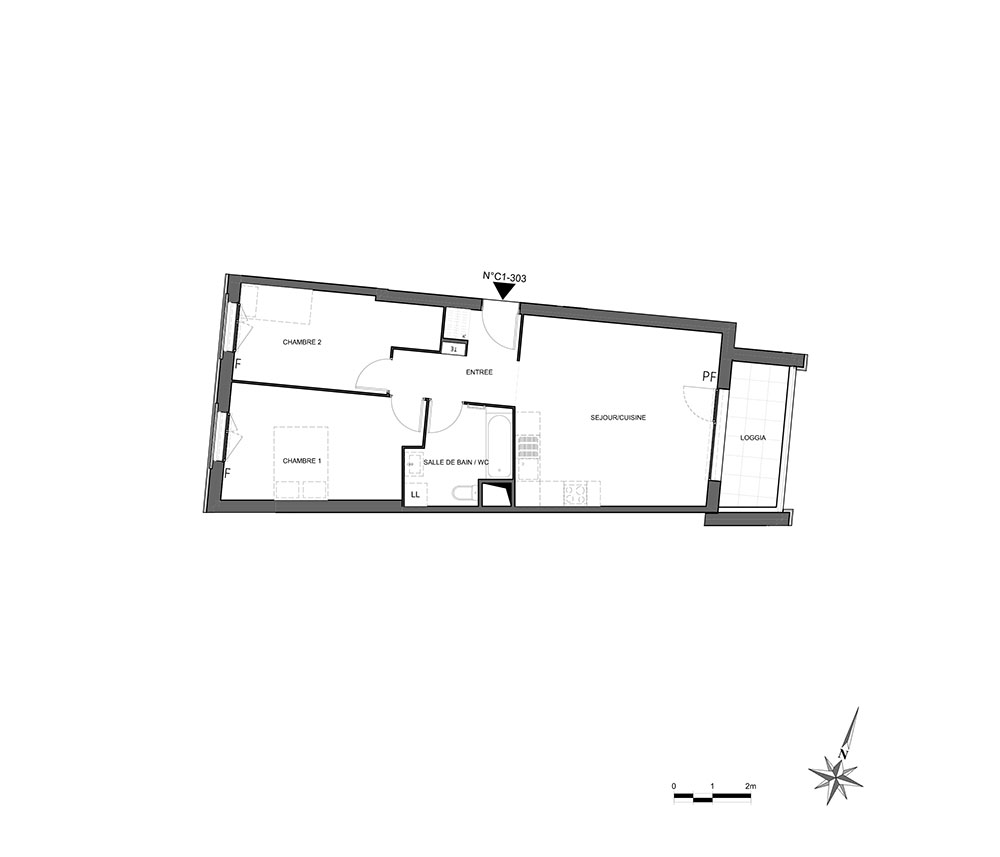 Villa Tassigny - Cages C1 - C2 -C3