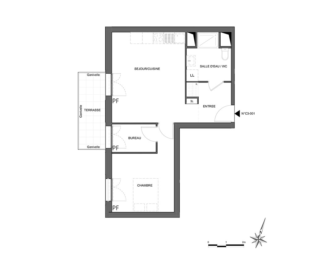 Villa Tassigny - Cages C1 - C2 -C3