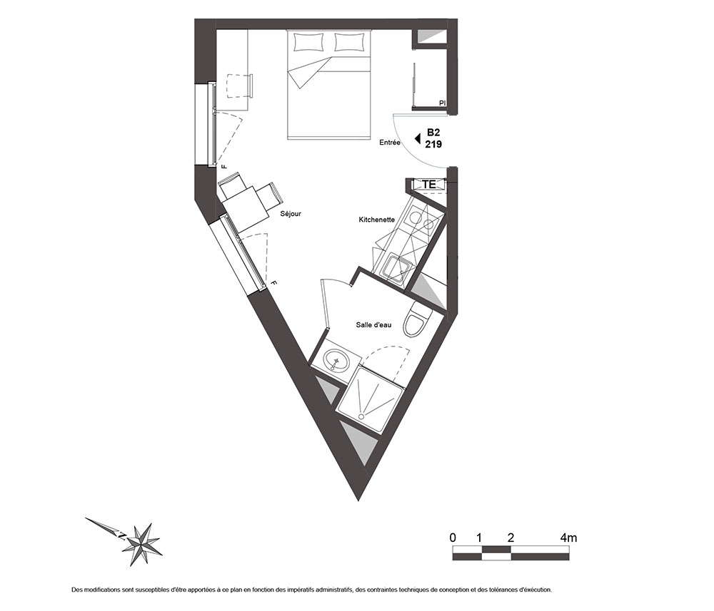 All Suites Study Villenave d'Ornon - PH 1 - B1 - B2