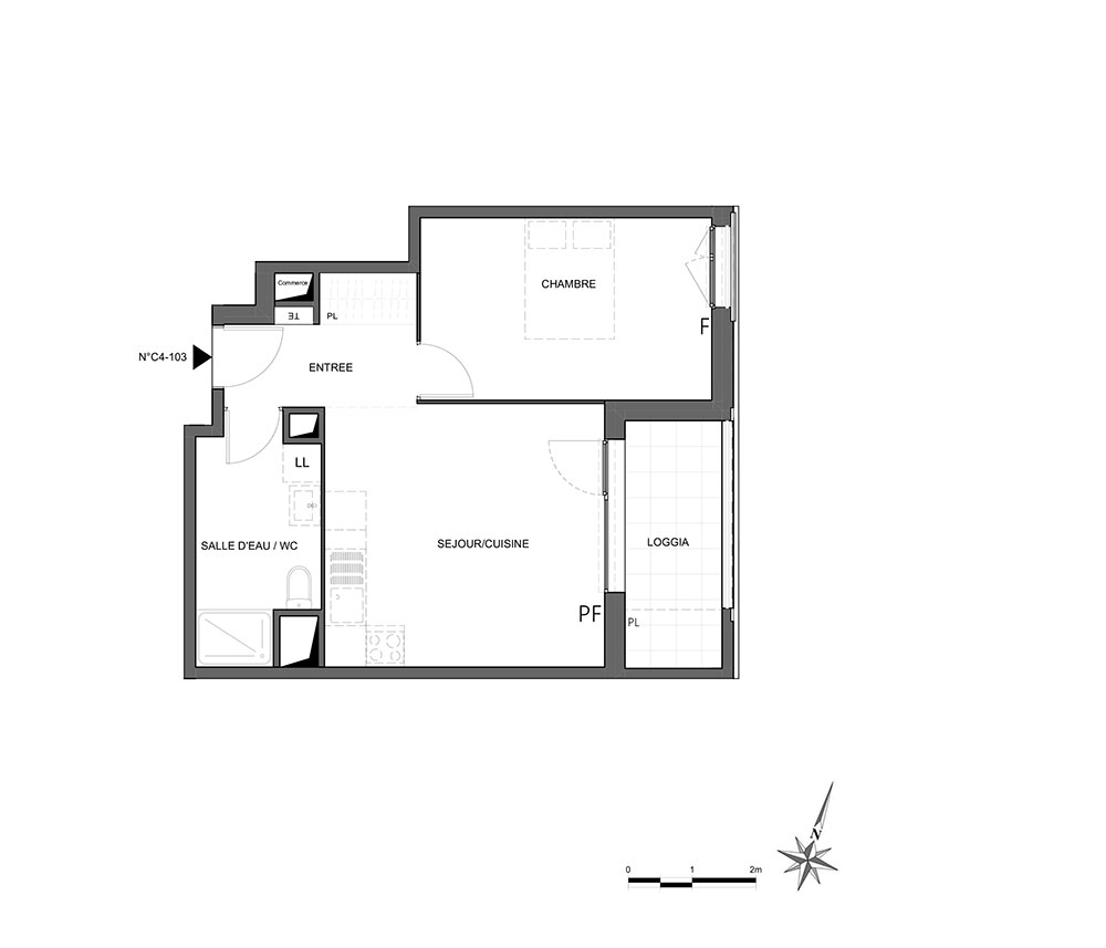 Villa Tassigny - Cage C4