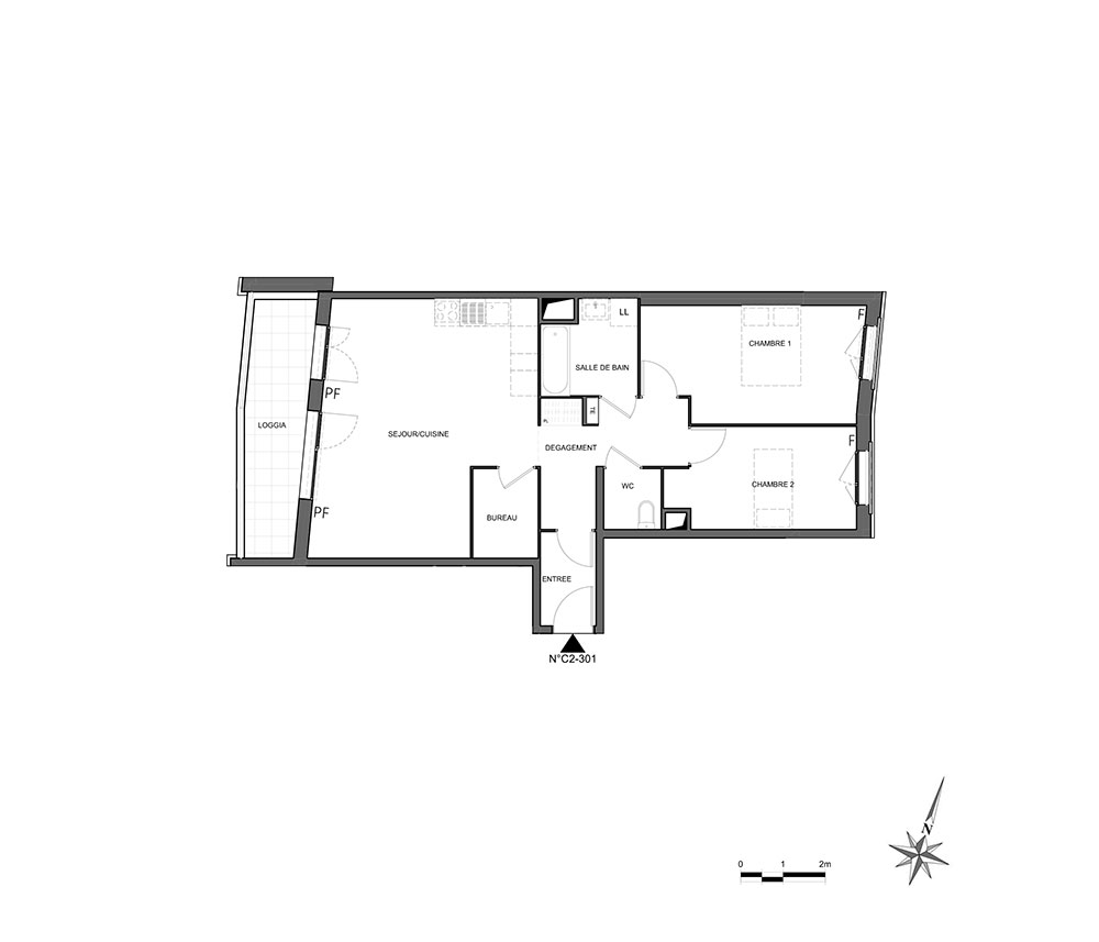 Villa Tassigny - Cages C1 - C2 -C3