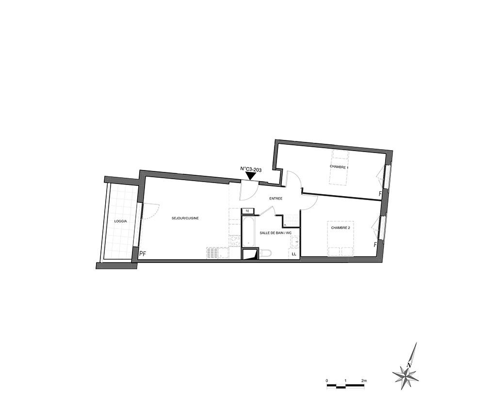 Villa Tassigny - Cages C1 - C2 -C3