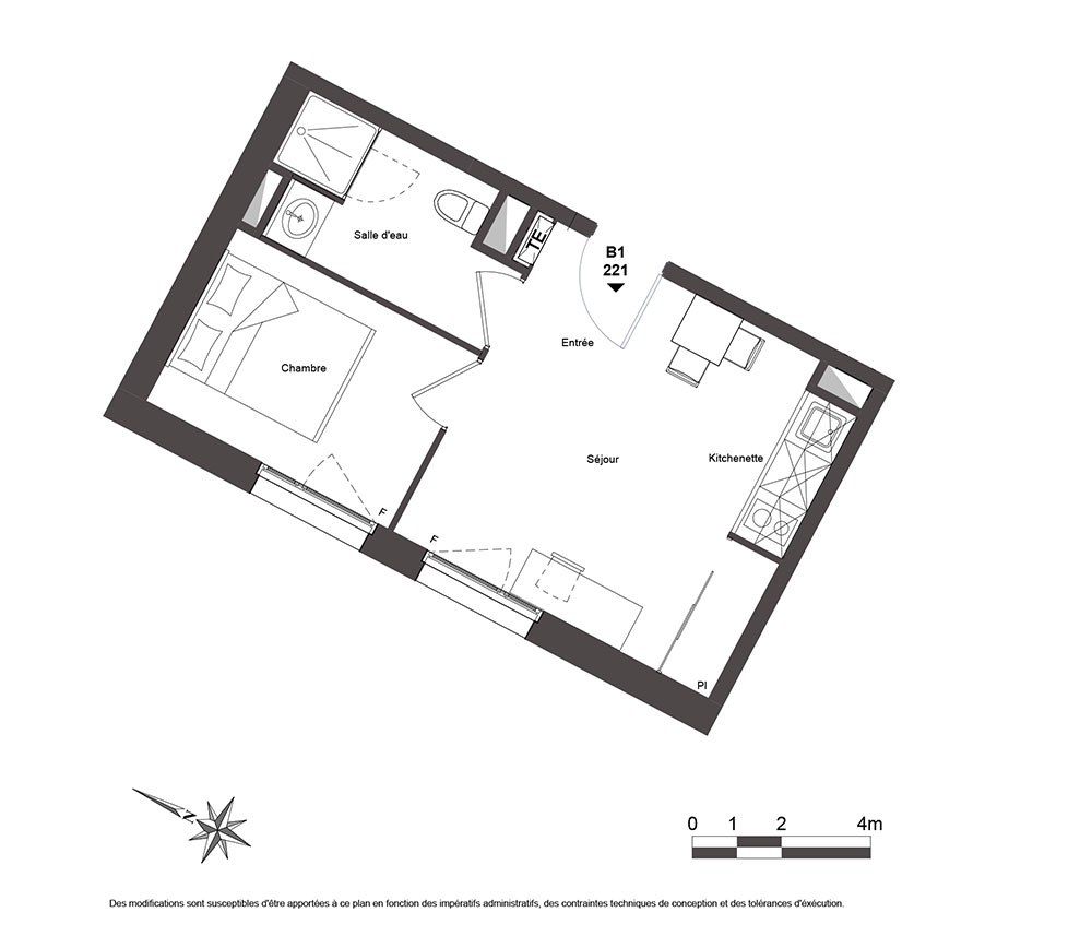 All Suites Study Villenave d'Ornon - PH 1 - B1 - B2