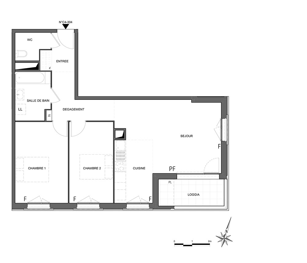 Villa Tassigny - Cage C4