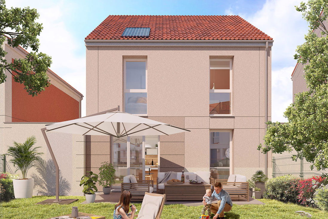 Le Clos Des Poetes Bourg En Bresse Les Jardins Bellis, programme neuf à Bourg-en-Bresse | Peterson.fr