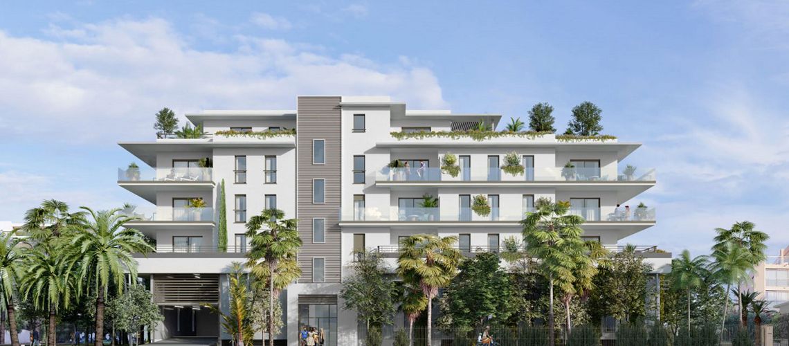 119 Avenue Des Alpes 06800 Cagnes sur mer Villa Vespins, programme neuf à Cagnes-sur-Mer