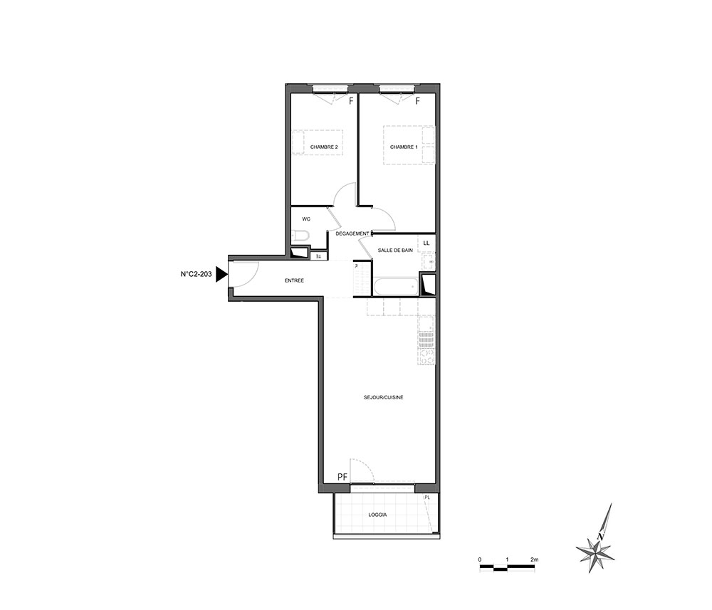 Villa Tassigny - Cages C1 - C2 -C3