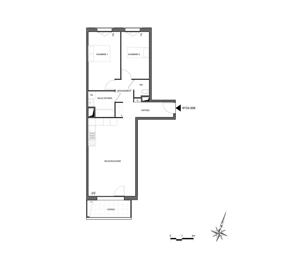 Villa Tassigny - Cage C4