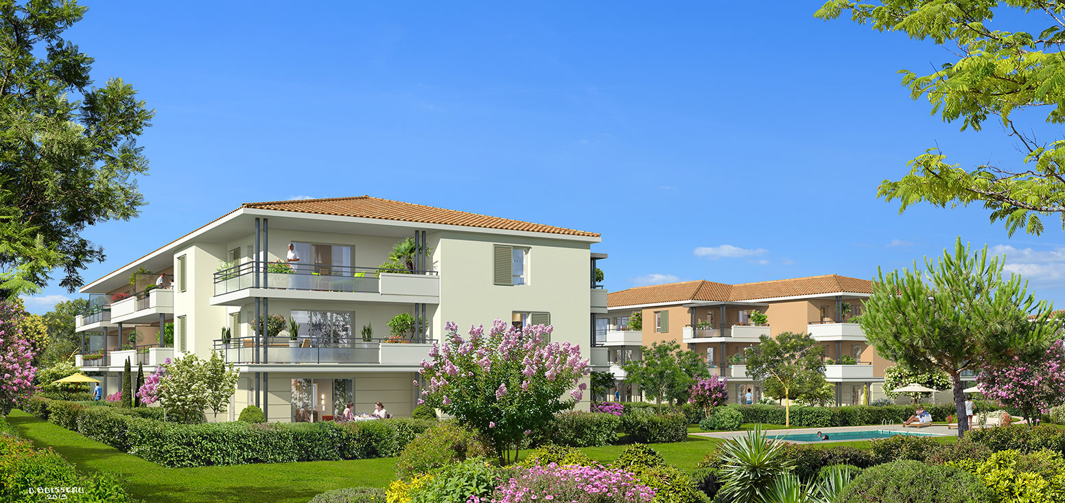 Appartement à Louer à La Muscatelle Lorgues Le Clos Muscatelle, programme neuf à Lorgues | Peterson.fr