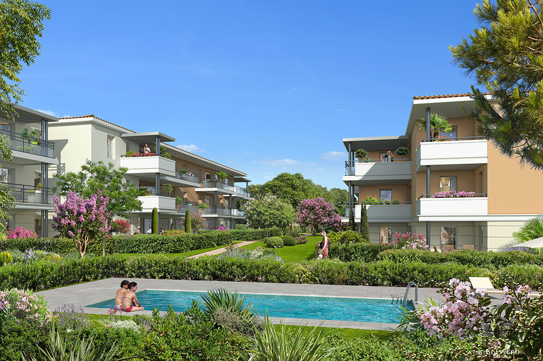 Appartement à Louer à La Muscatelle Lorgues Le Clos Muscatelle, programme neuf à Lorgues | Peterson.fr