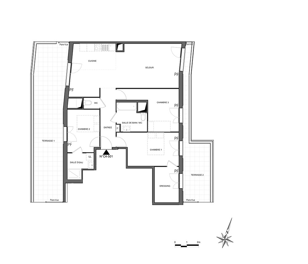 Villa Tassigny - Cage C4