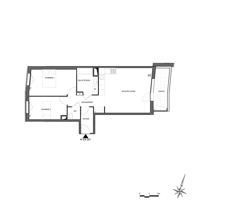 Villa Tassigny - Cage C4