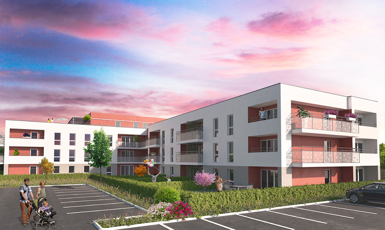 Le Clos Des Poetes Bourg En Bresse L'initial, programme neuf à Bourg-en-Bresse | Peterson.fr
