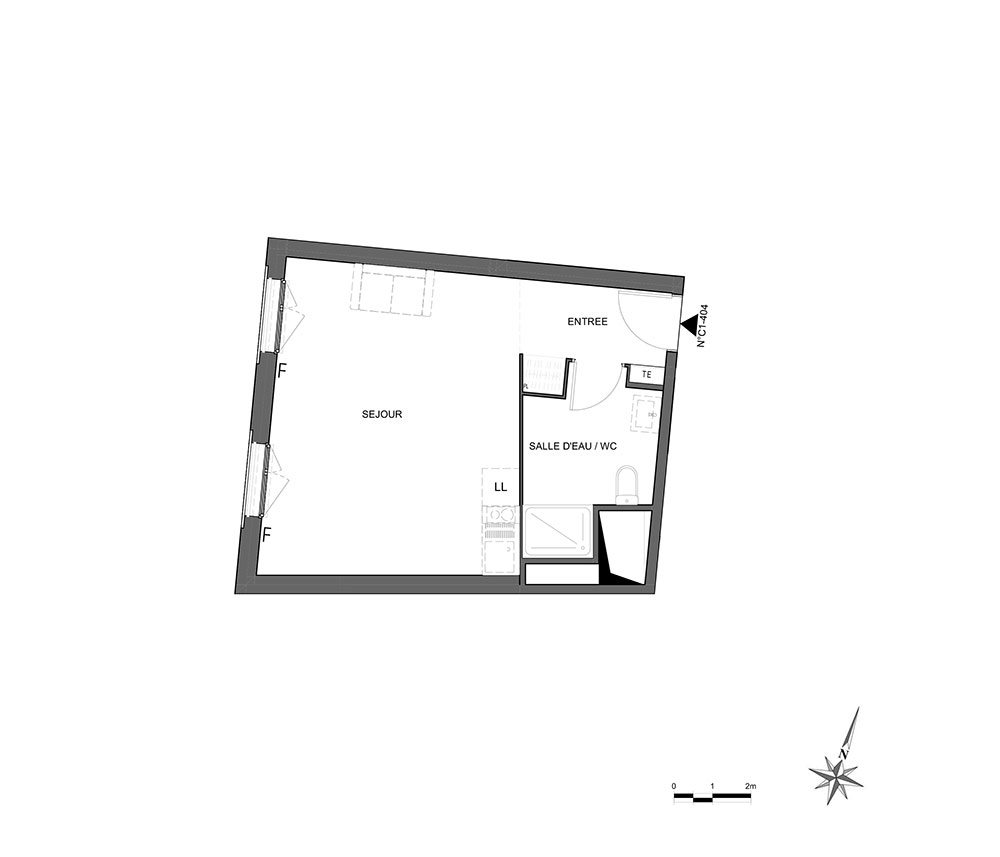 Villa Tassigny - Cages C1 - C2 -C3