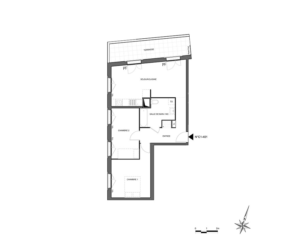 Villa Tassigny - Cages C1 - C2 -C3