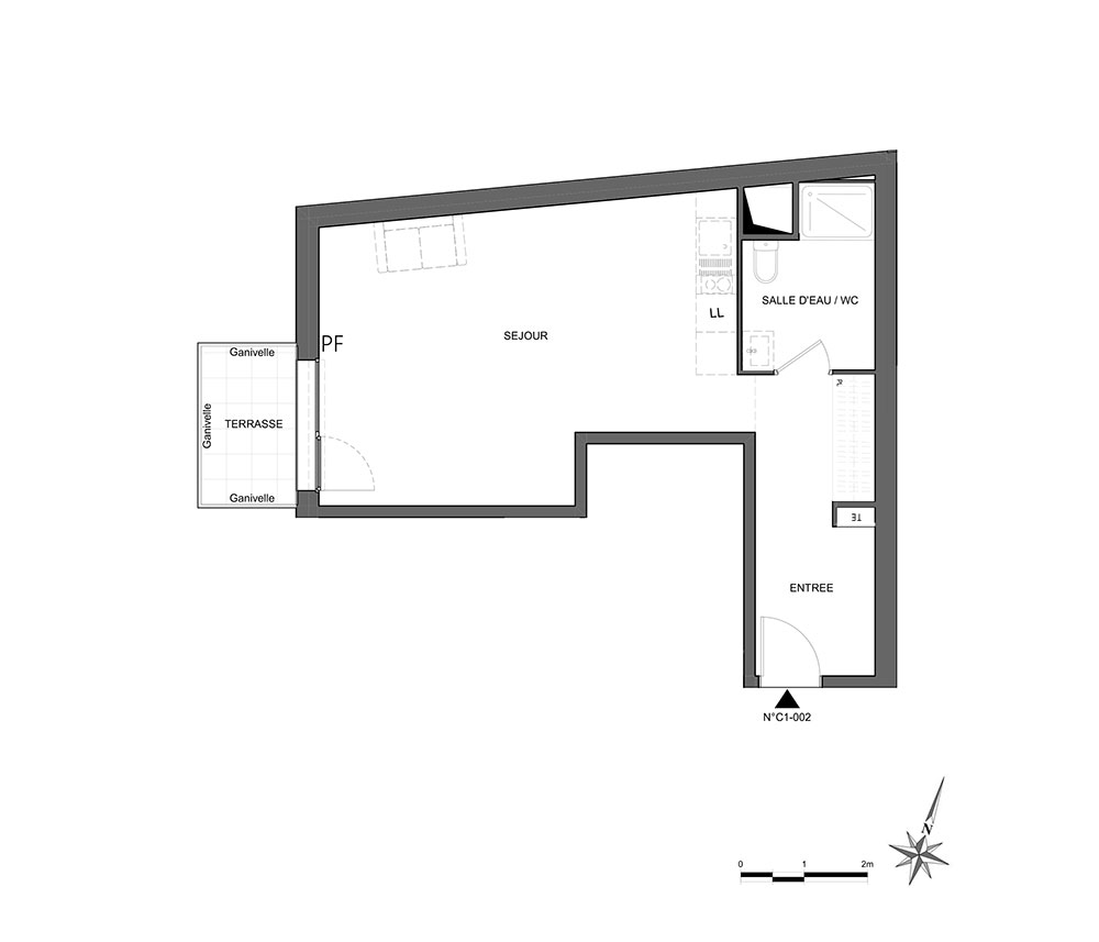 Villa Tassigny - Cages C1 - C2 -C3