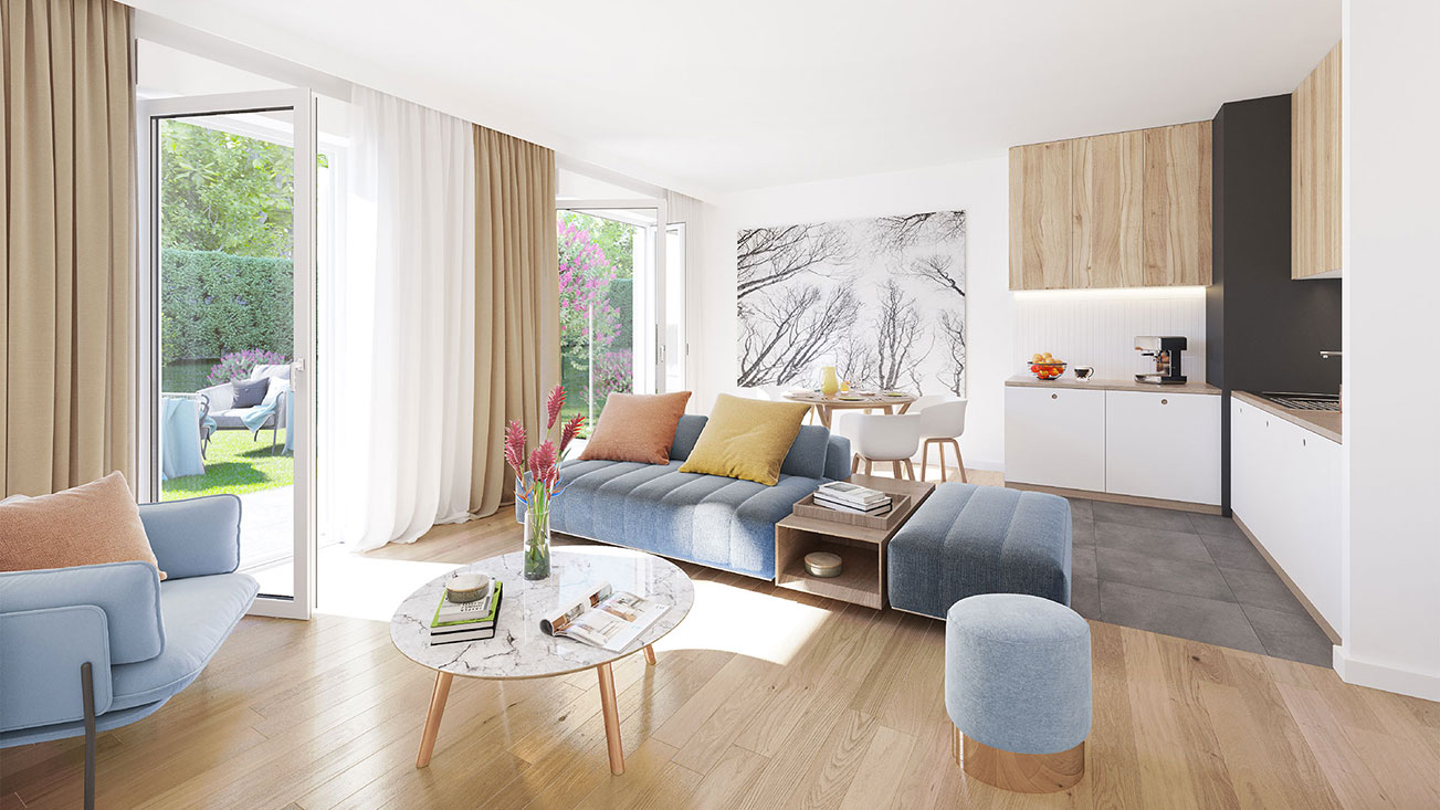 Domaine Beau Vallon, programme neuf à Solaize Peterson.fr