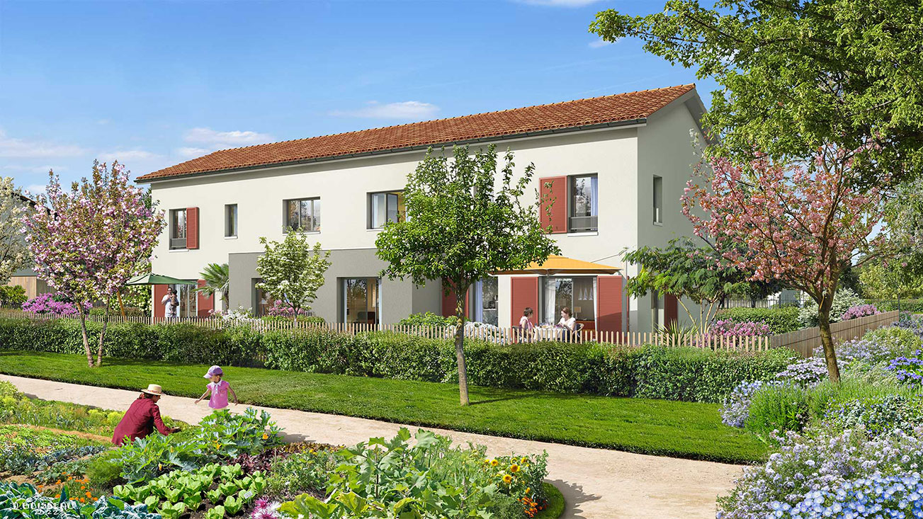 Domaine Beau Vallon, programme neuf à Solaize Peterson.fr