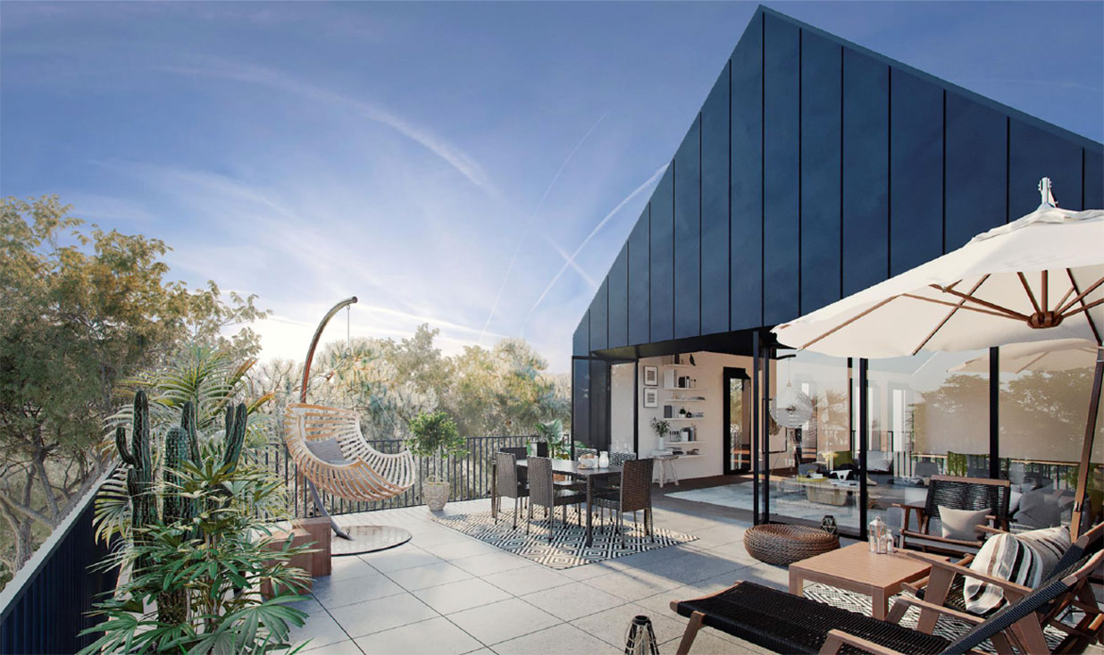 Les Carrelets de l'Estey, programme neuf à Bègles Peterson.fr